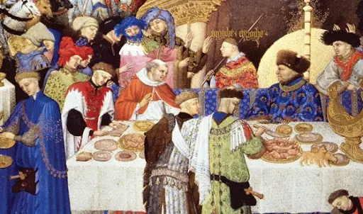 Alimentazione nel medioevo Taccuino del 1300